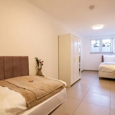 Appartamento Idylle Der Wetterau - Terrasse - Gartenblick - Parkplatz