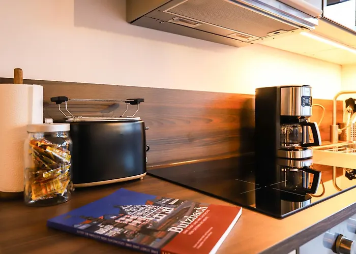 Apartamento Idylle Der Wetterau - Terrasse - Gartenblick - Parkplatz